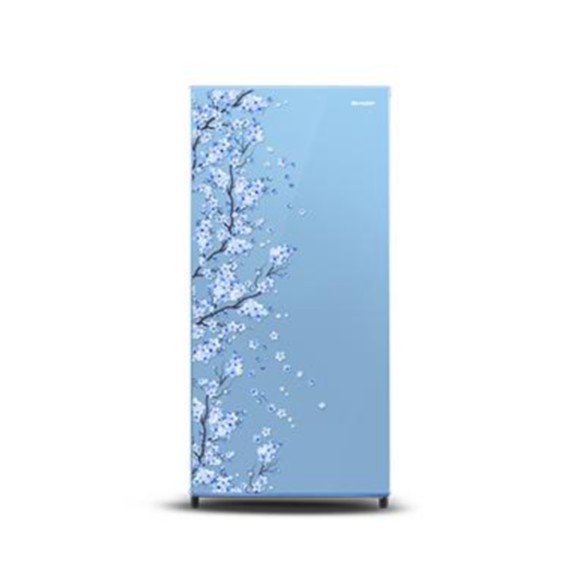 SHARP Kulkas 1 Pintu 166 Liter SJ-N182D SJN 182D SB Sakura Kirei