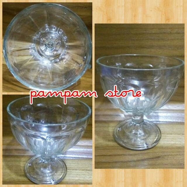 GELAS MANGKOK KACA ES CAMPUR 12 CM