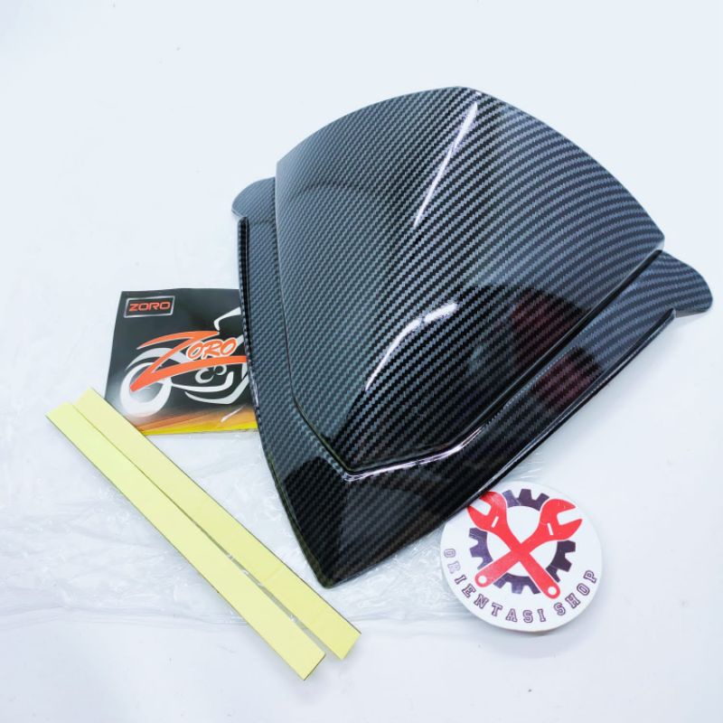 Visor Vario 125 Old lama supra x 125 vario 125 Old Techno Carbon kilat Zoro