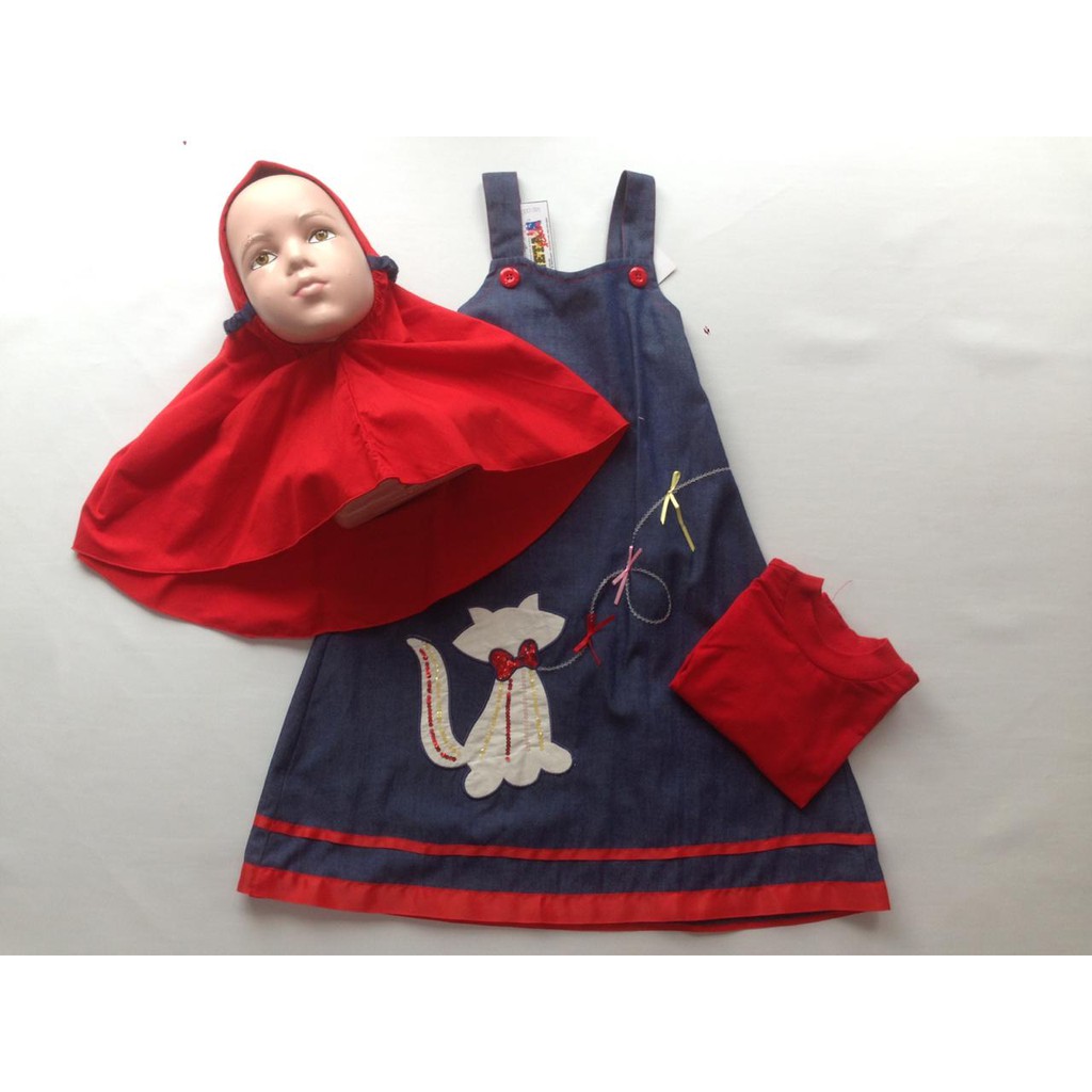 Overal gamis kecil anak