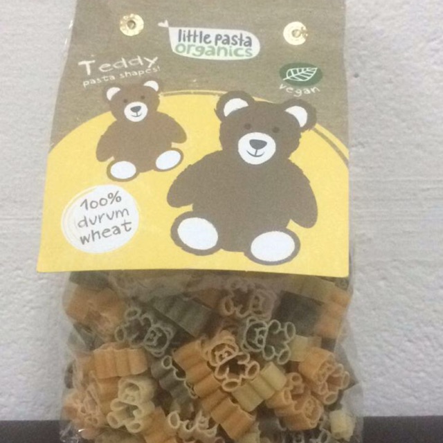 

Pasta teddy bear