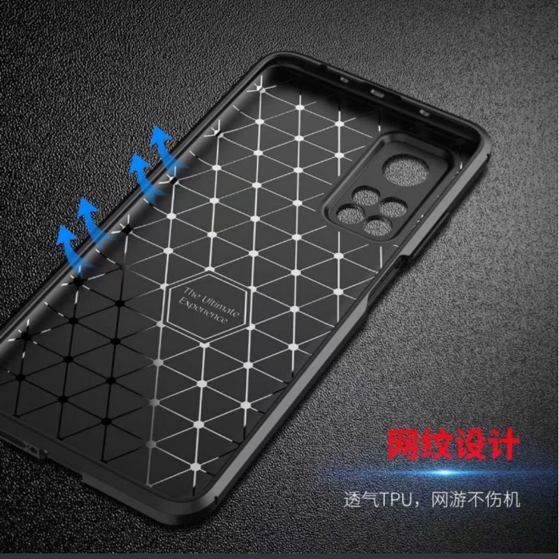 Xiaomi Mi11 /  Mi10T / Mi10T Pro Softcase Focus Carbon Original Cover Protect Camera Soft Case