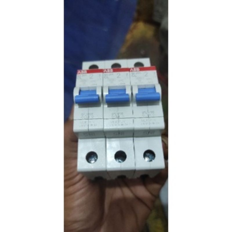 MCB ABB 2A = 450WATT TIPE SH-201