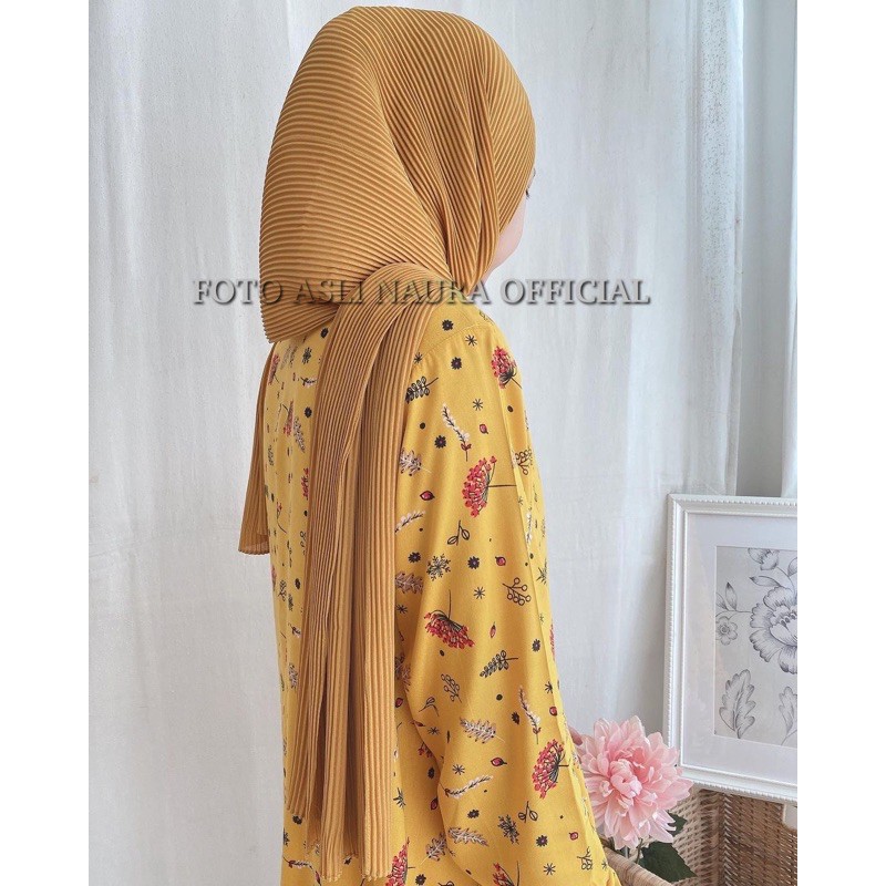 Pashmina Plisket Full Ceruty Babydoll Premium