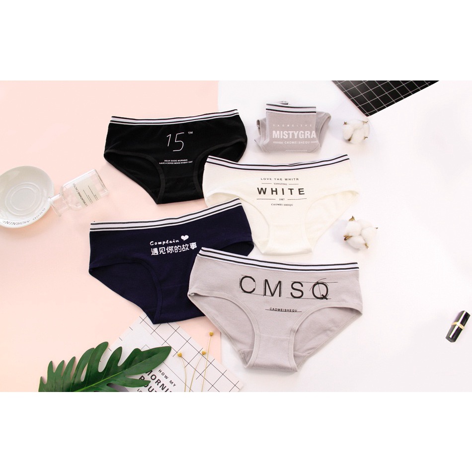 Celana Dalam Remaja kartun Bahan katun Celana Dalam Brief Wanita C018