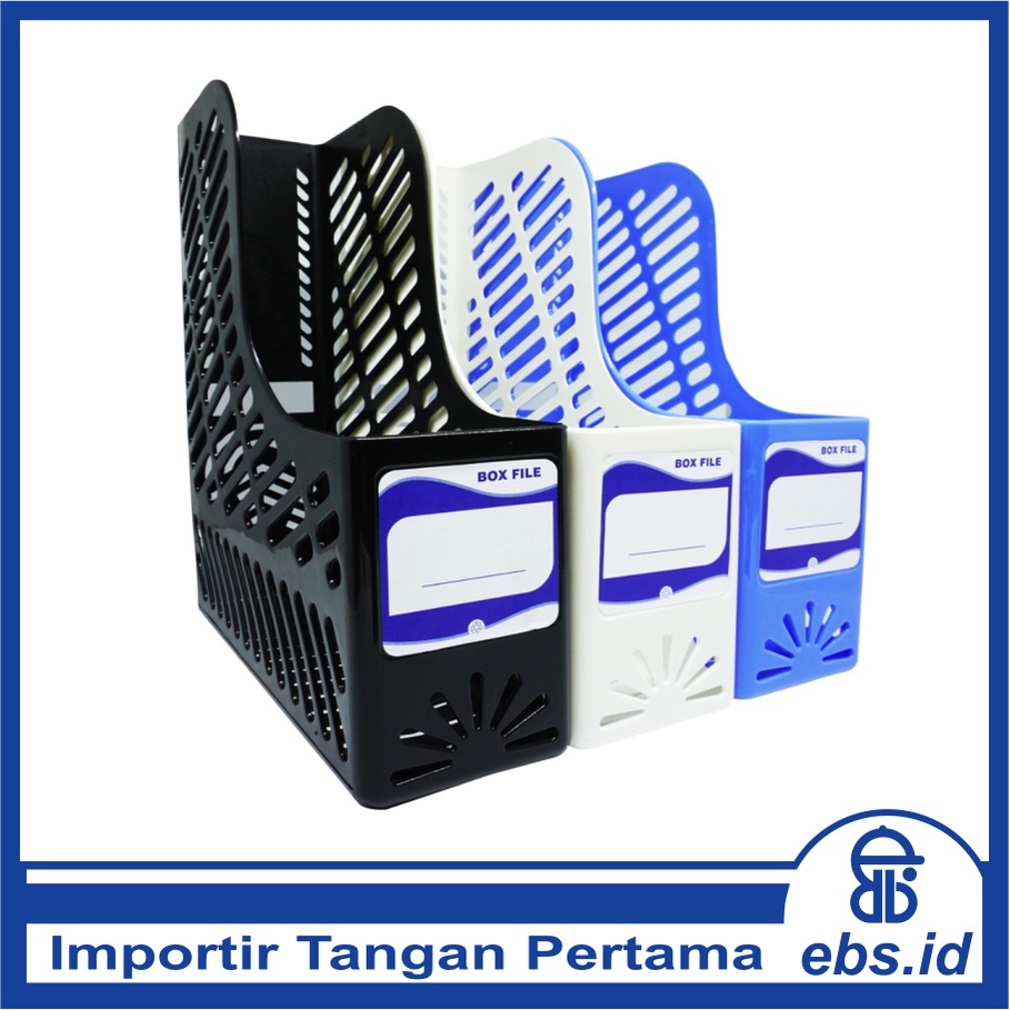

✅ COD PA060 Box File Premium Tebal Bahan Plastik PVC Tebal Kotak Penyimpanan Dokumen BoxFile Folder Peralatan Kantoran