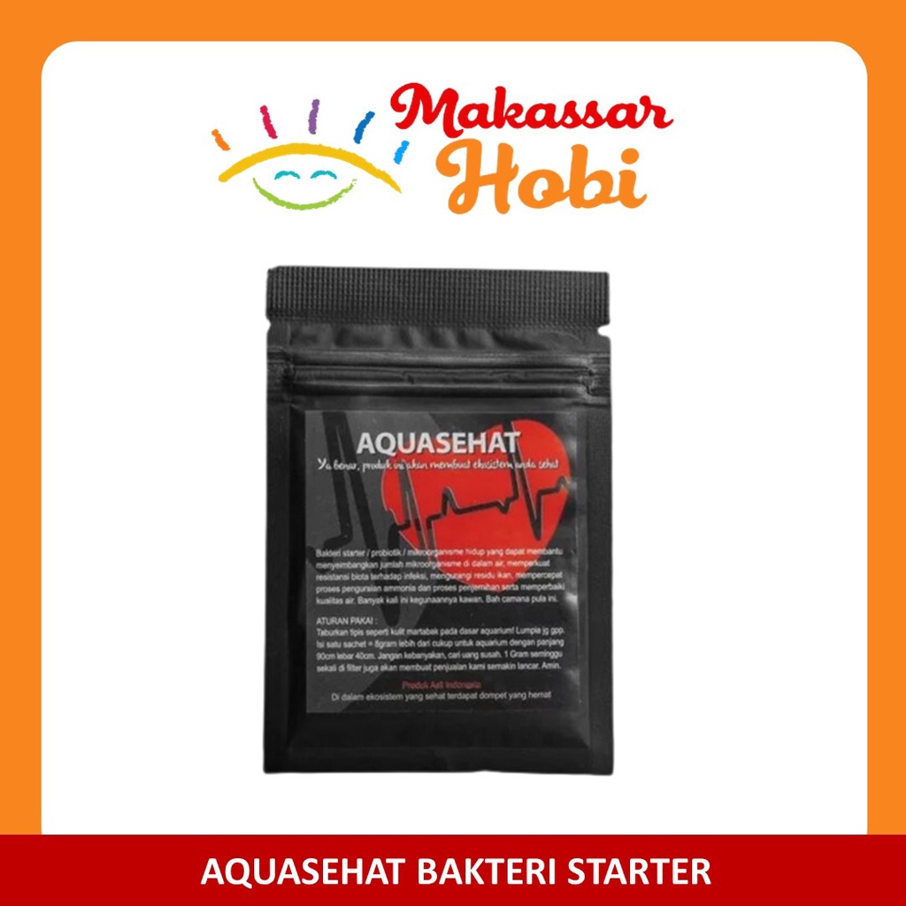 AQUASEHAT Aqua Sehat Bakteri Starter Aquascape Aquarium Bacteri Stater