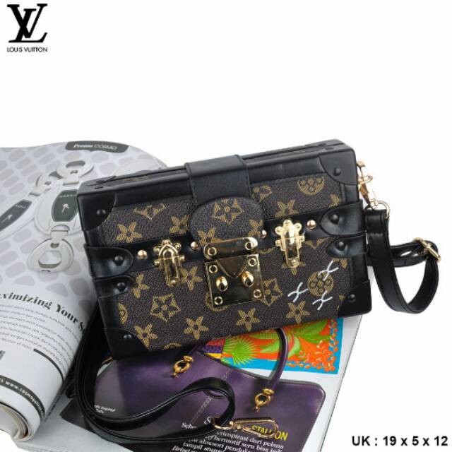 TAS MURAH TAS SELEMPANG MURAH TAS TANGAN CLUCTH LV PETITE MALLE