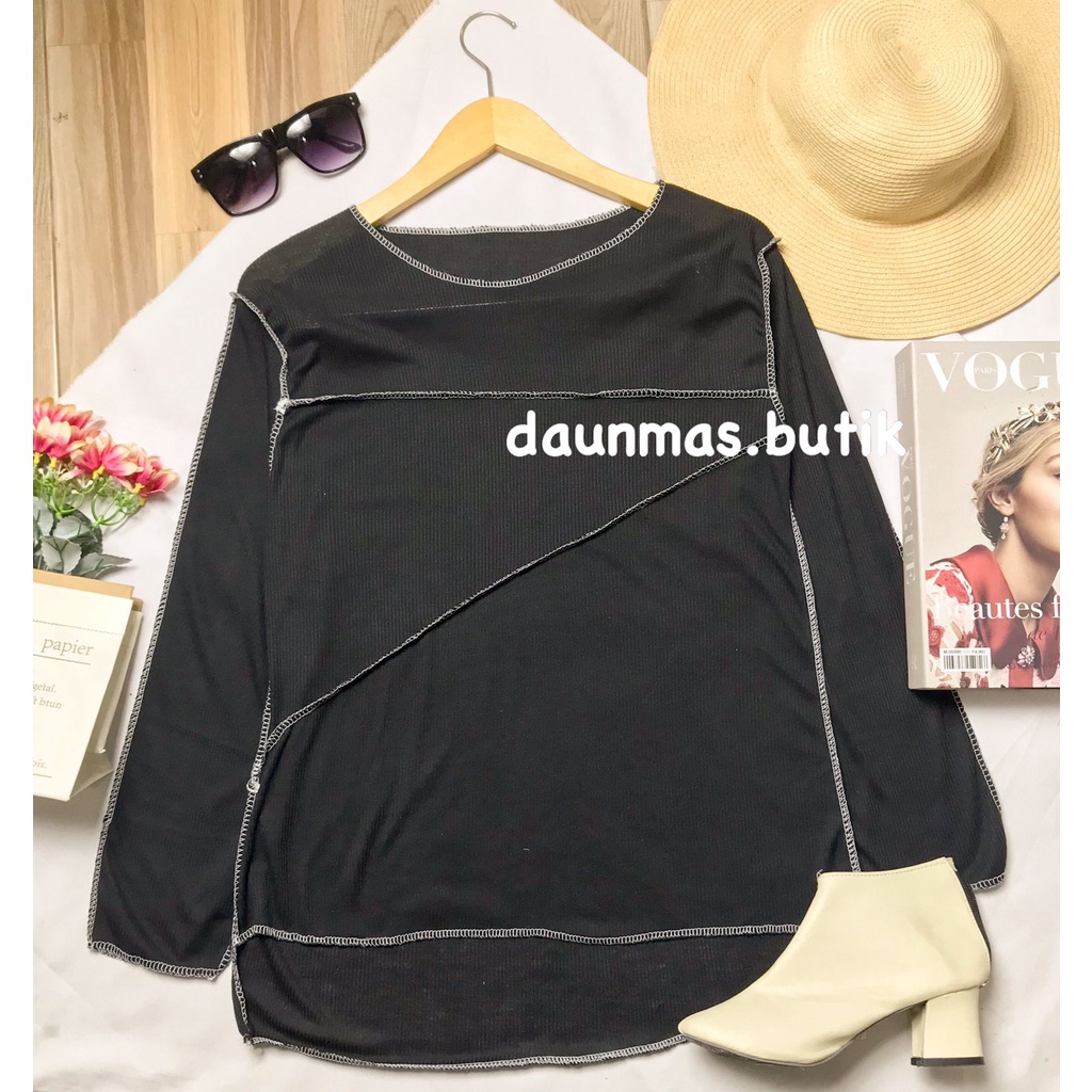 1KG MUAT 7PCS | ARUMI BLOUSE SHIRT TOP ZIGZAG BOBAL HITS KOREAN STYLE OOTD SELEBGRAM FASHION GROSIR MURAH WANITA