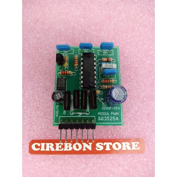 kit modul PWM SG3525A PCB FR4 + Totem