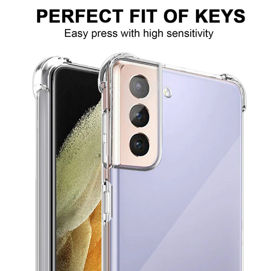 Case Samsung Galaxy S21 Plus Softcase Anticrack Transparant Case Anticrack Samsung Galaxy s21 plus