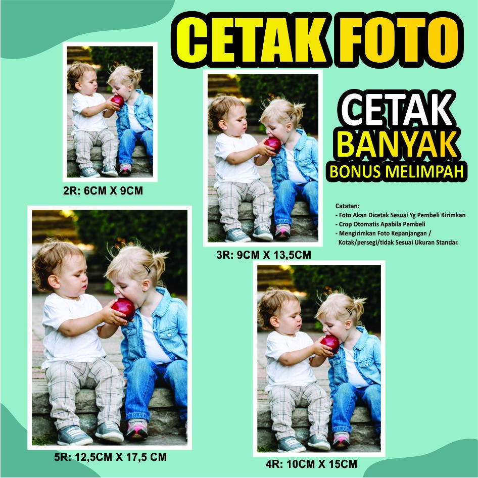 

CETAK FOTO 2R 3R 4R 5R