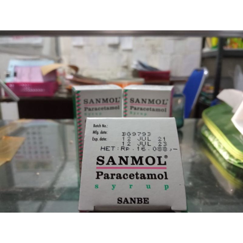 SANMOL SIRUP 60 ML - ED 10/2024