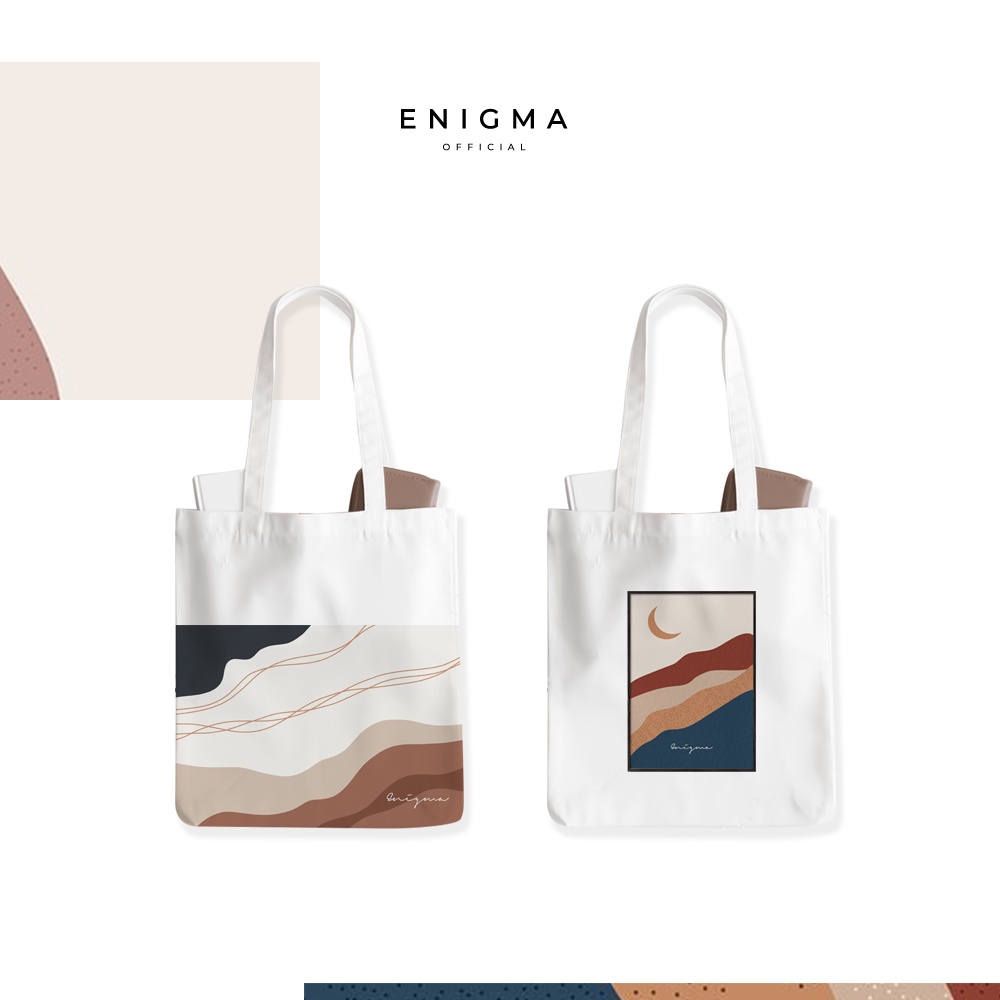 TERBARU TOTEBAG KANVAS AESTHETICS ORIGINAL ENIGMA OFFICIAL TOTEBAG WANITA TAS TOTE BAG