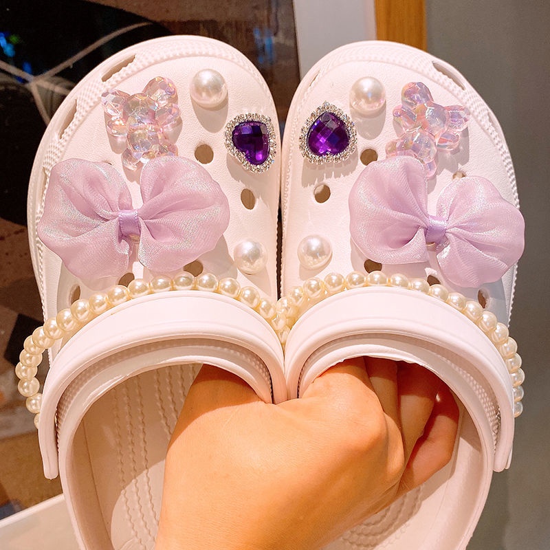 Crocs Charms Aksesoris Rantai Sepatu Mutiara Crocs Jibbitz Untuk Hadiah Anak Laki-Laki Dan Perempuan