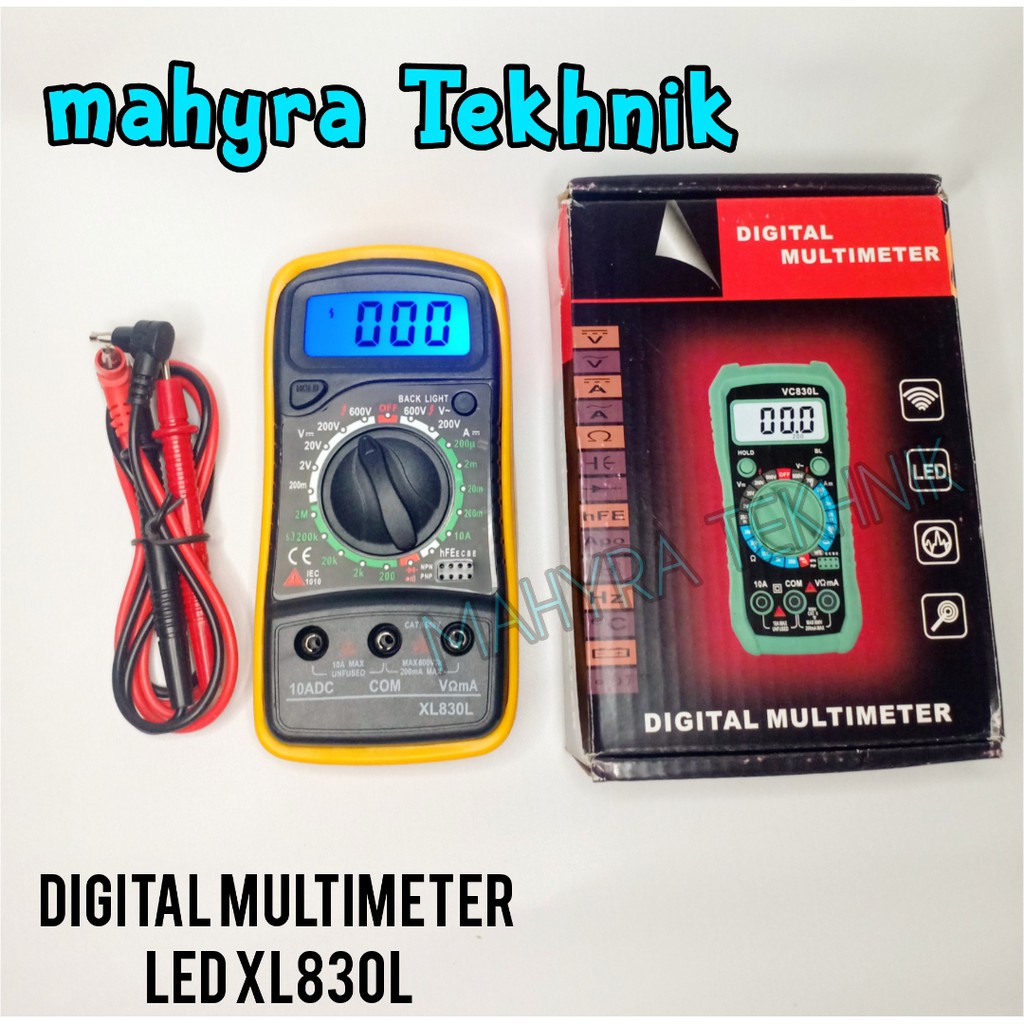 multitester LED kecil