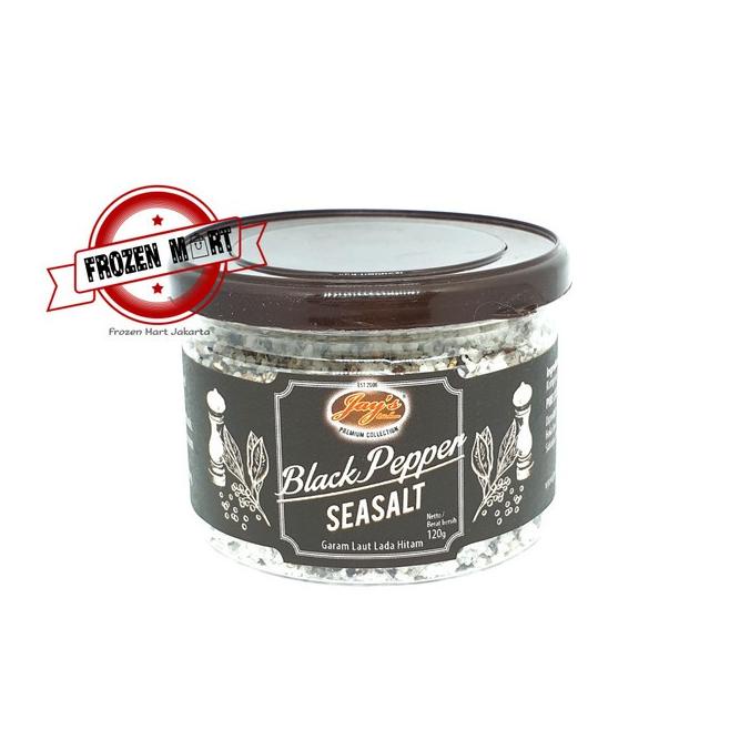 

((((()paling dicari] Jay`s Black Pepper Sea Salt / Jays Garam Laut Lada Hitam Premium 120Gr