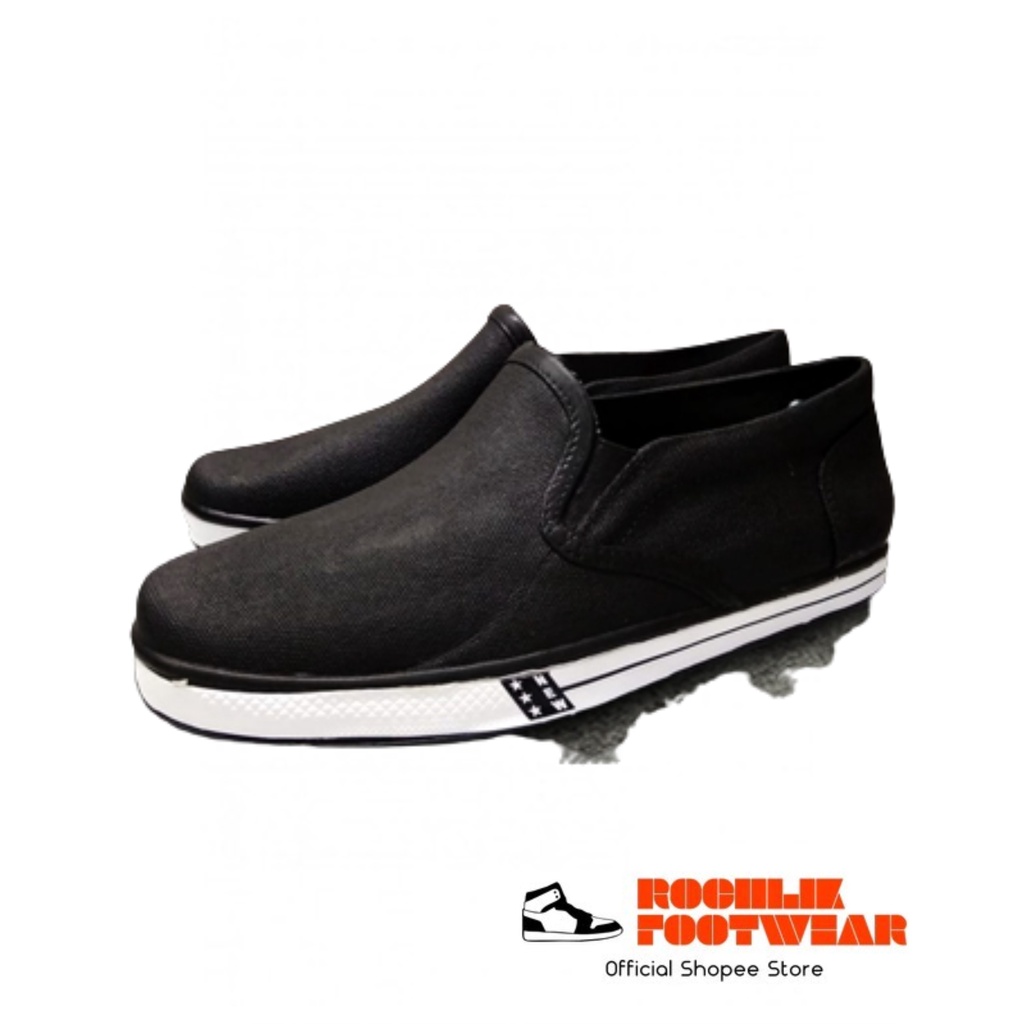 Sepatu Slip On Pria Waterproof Original Slop Santai Anti Air Converse
