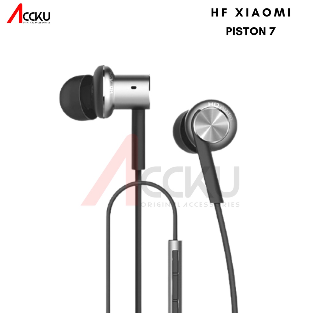 HANDSFREE XIAOMI ORIGINAL EARPHONE MI PISTON 7 HEADSET XIAOMI PISTON 7