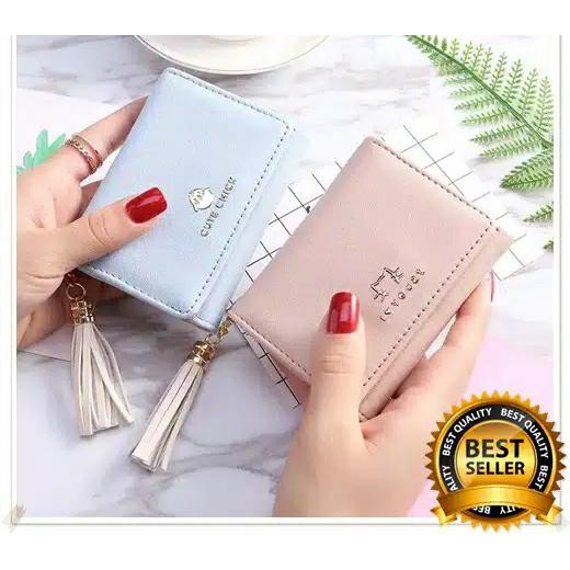 *ALIBABA1688* Dompet Wanita dompet import dompet Lipat dompet koin Kecil Lucu C11