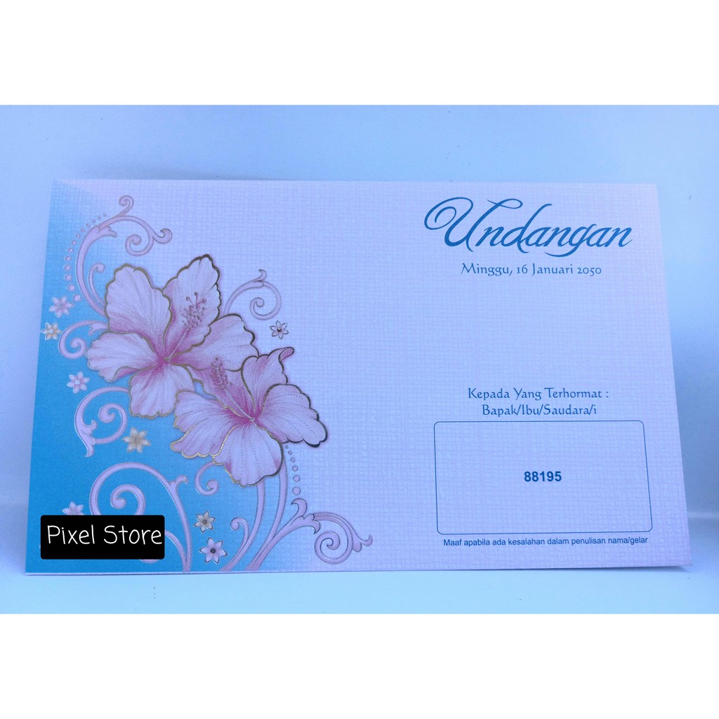Undangan Pernikahan ERBA 88195