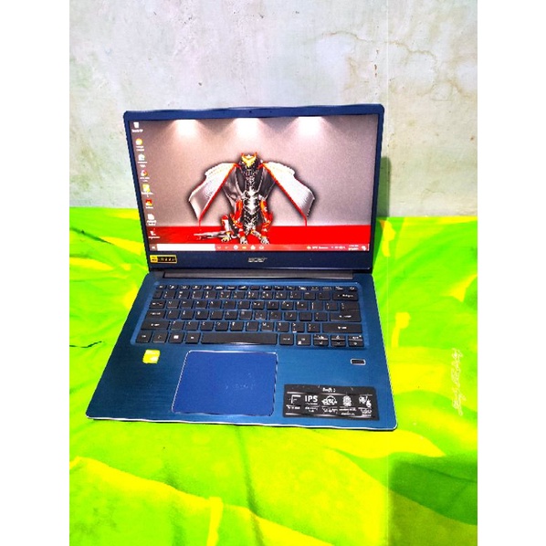 laptop acer swift 3 sf314 i5 mx150 4gb fullHD seken second bekas