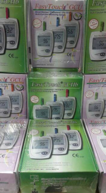 Easytouch GCU Easy Touch GCU Alat Tes Gula Darah Kolesterol Asam Urat 3 in 1 Murah