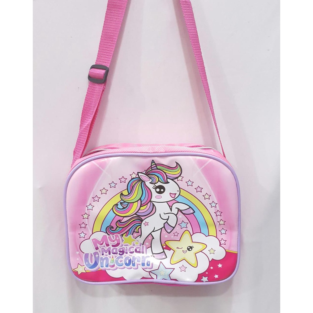 JOYELSY - Slempang D motif karakter cewek cowok
