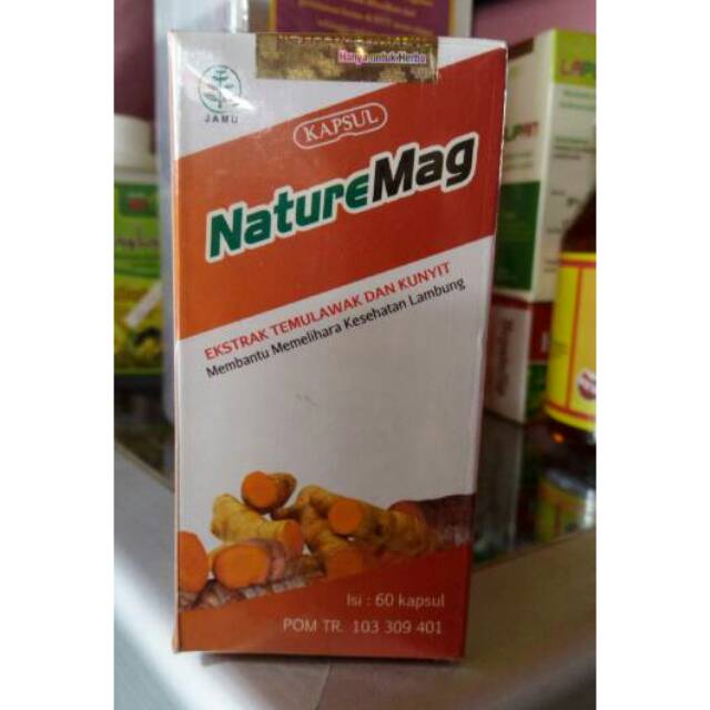 Naturemag Obat Herbal Maag 60Kapsul Griya Herbal