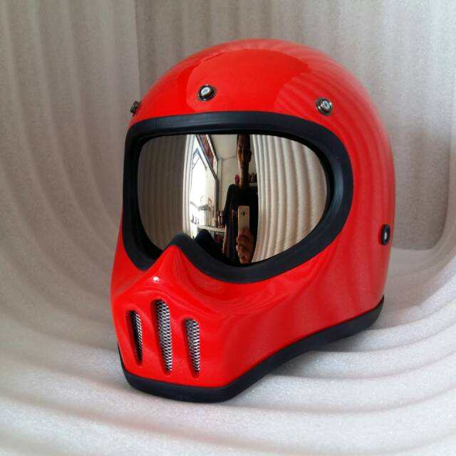 Kaca Inner iner visor shield helm cakil vigano bandit moto3 simpson bell hbc chrom mika KACA SAJA-2