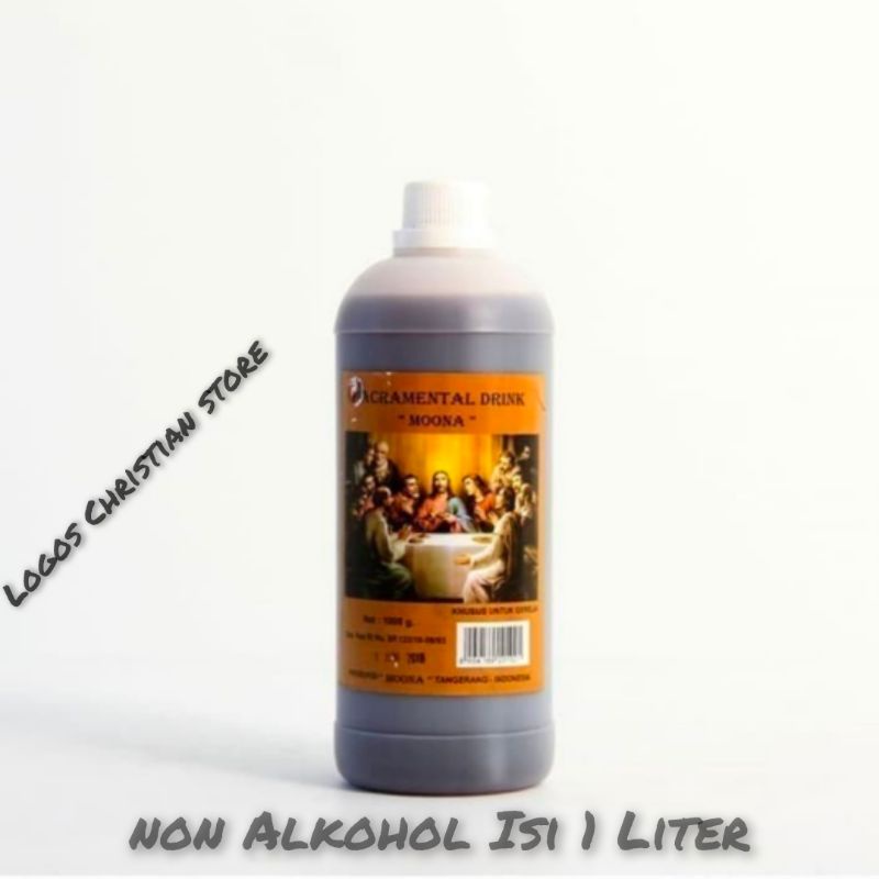 

Minuman Khusus Perjamuan Gereja Isi 1 Liter Monna