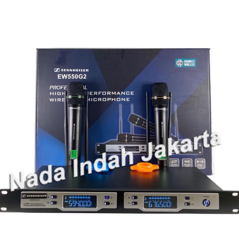 mic wirelles SENNHEISER EW550G2-SENNHEISER EW 550 G2