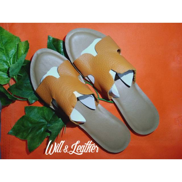 SANDAL KULIT PAPIRUT - SANDAL WANITA
