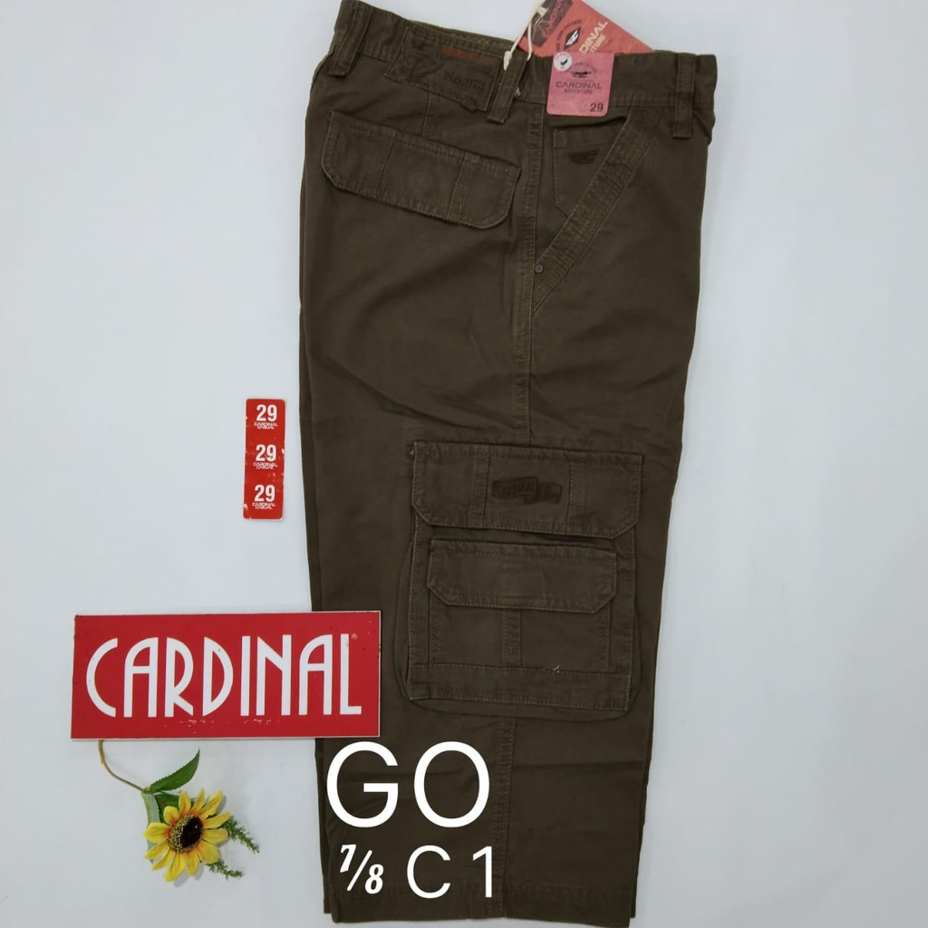 gos 29-KPL 1 CARDINAL KEMPOL CASUAL Celana Pendek Cowok Celana Kempol Fashion Pria Brand Kekinian