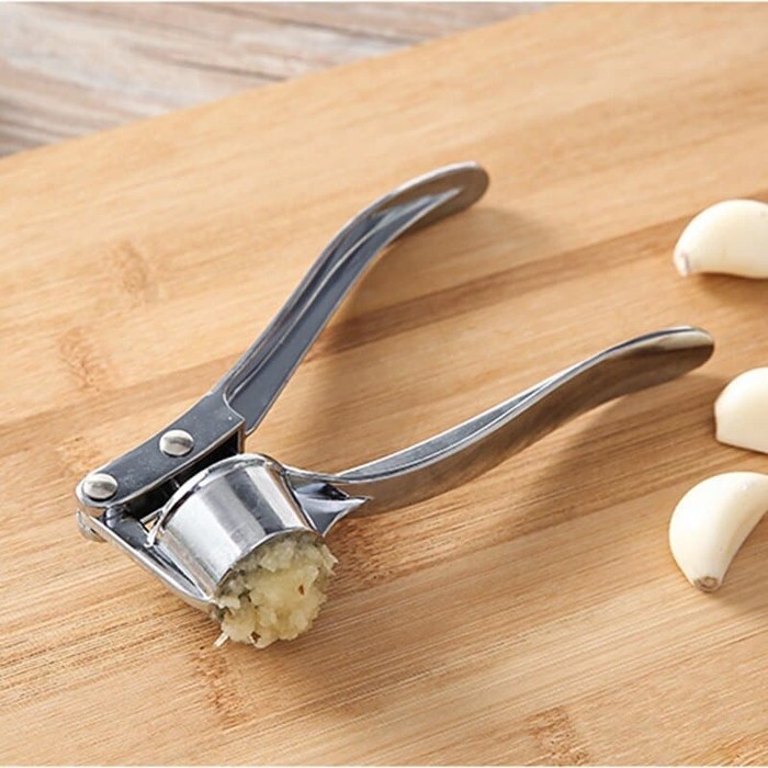 Garlic Press stainless Pencacah - Penghalus Bawang