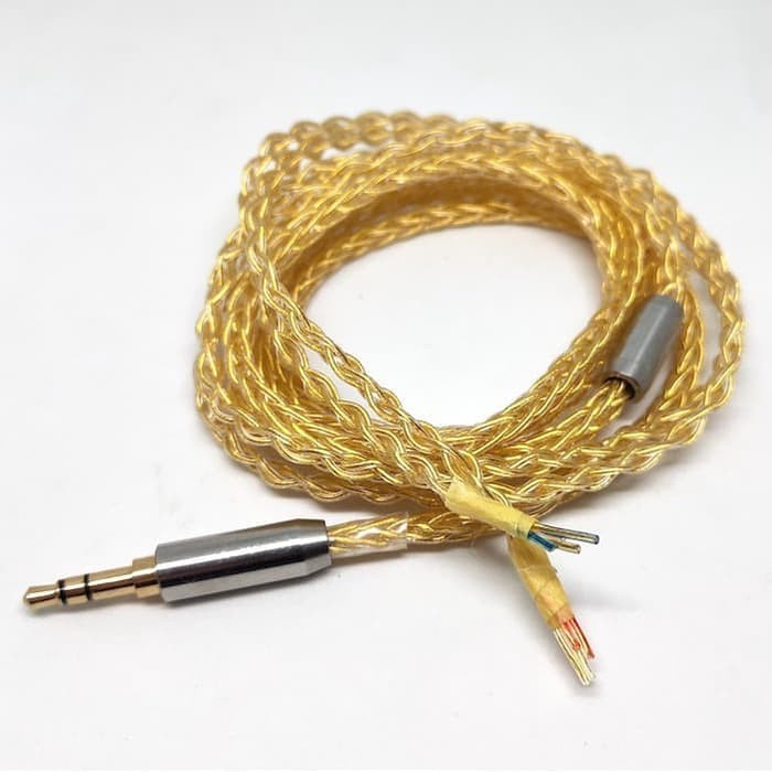 DIY Earphone Audio Cable Replacement 8 Core Good Build Quality