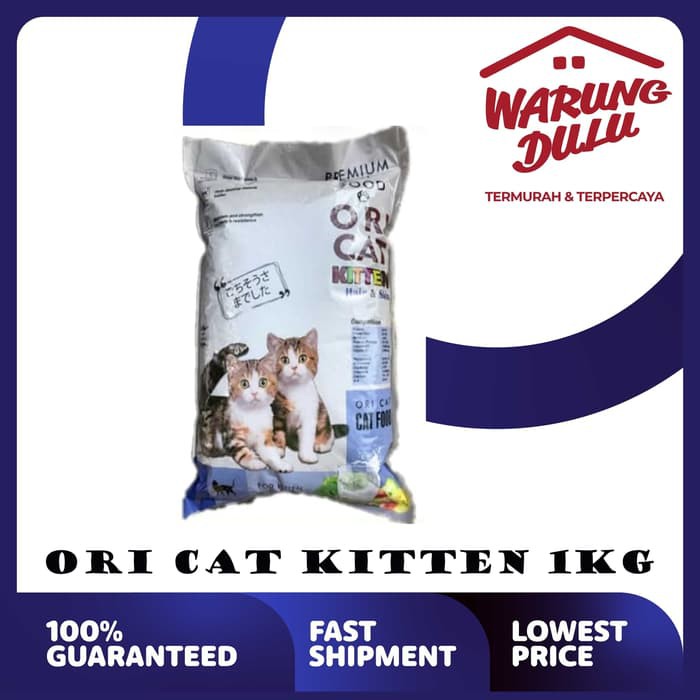 ORI CAT KITTEN 800GR FRESHPACK (GOSEN/GRAB)