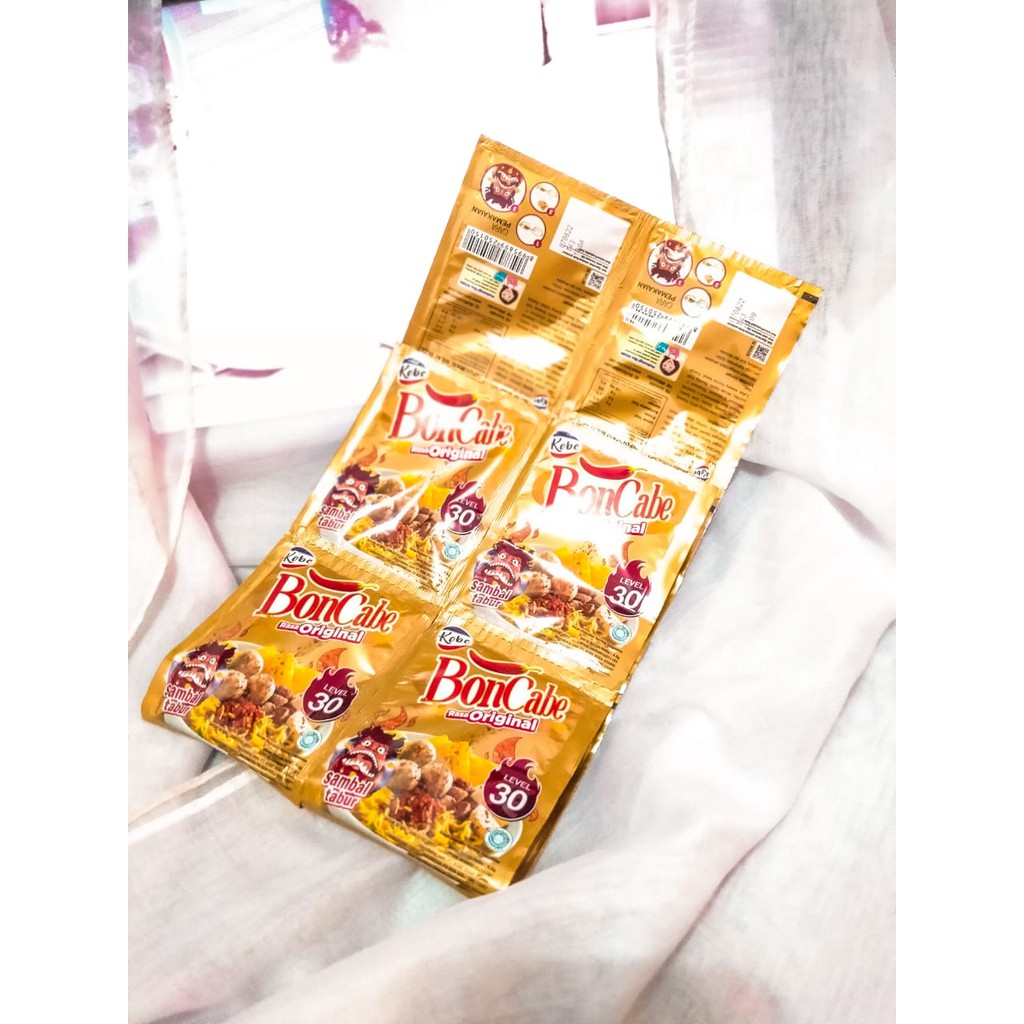 

Bon cabe kobe level 30 rasa original per 6 sachet