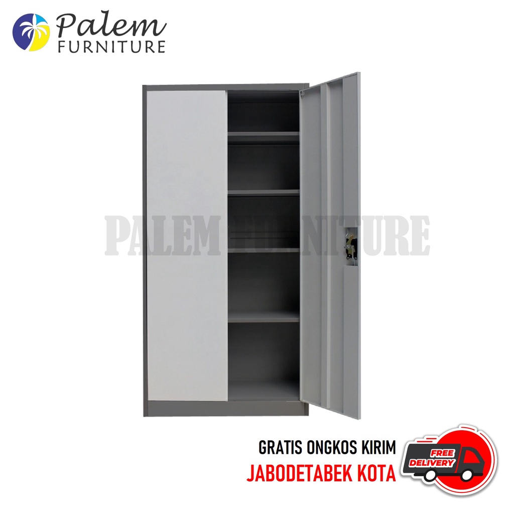 FREE ONGKIR JABODETABEK KOTA - CUPBOARD BESI || LEMARI ARSIP || LEMARI BUKU SERBAGUNA CBSTN