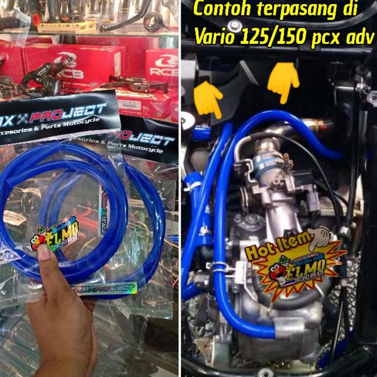 Oke Price.. Selang ais hawa tahan panas bahan silikon silicon vario 125/150 pcx adv beat scoopy geni