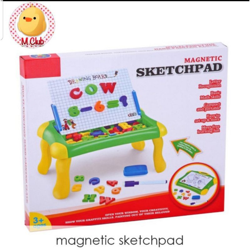 

Papan tulis tempel Magnetic sketchpad QJ9922