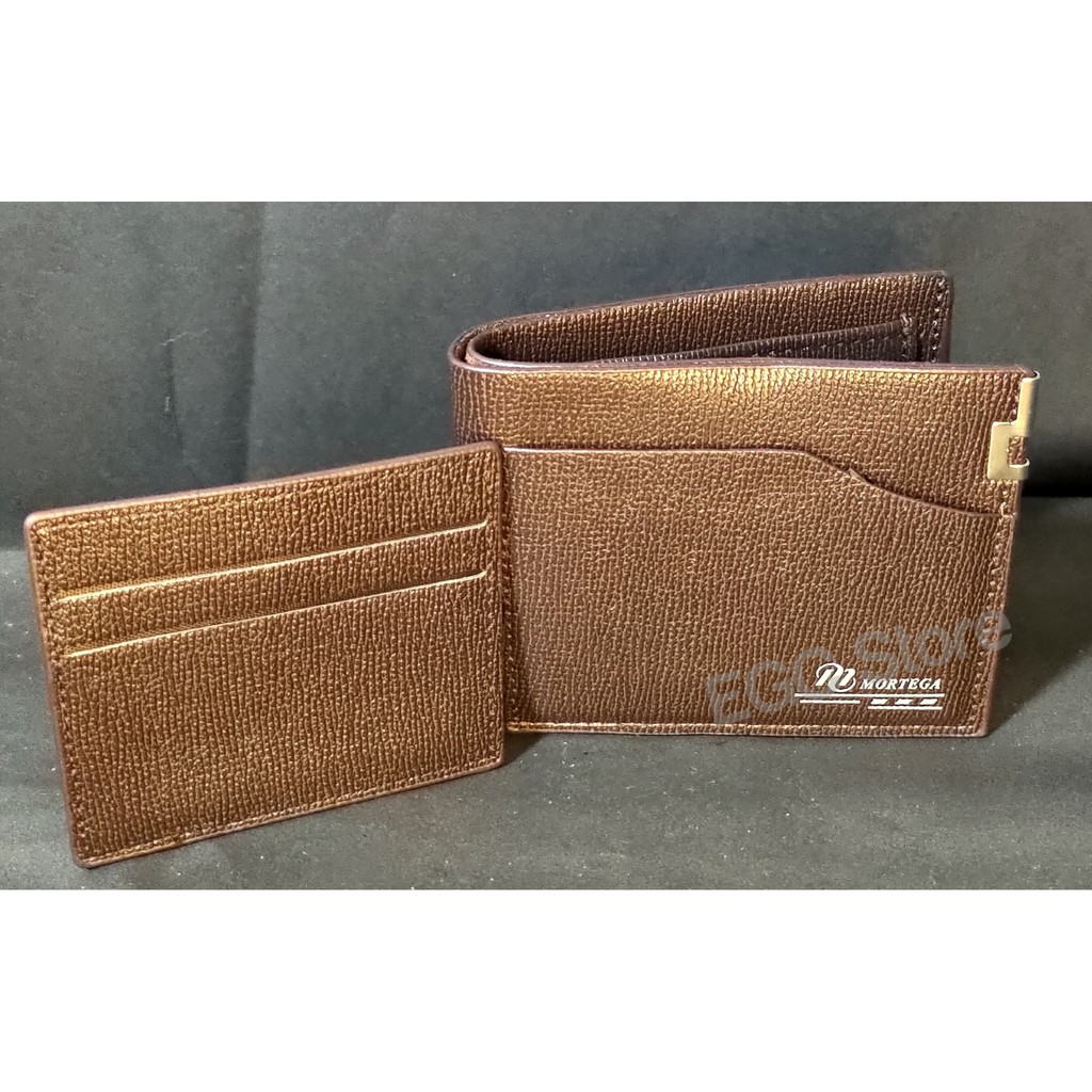 DOMPET MORTEGA LIPAT KULIT / DOMPET FASHION PRIA KULIT / DOMPET LEATHER - M-702/ M-9802 / M-8602