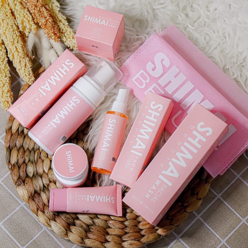 PAKET WAJAH SHIMAI BEAUTY SKINCARE  BPOM DAN MURAH AMAN UNTUK BUMIL DAN BUSUI
