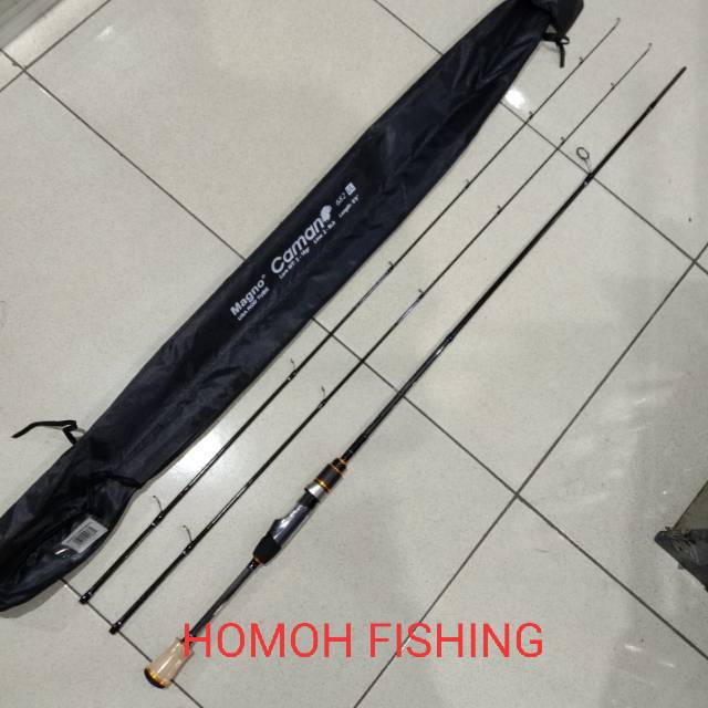 Joran UL Carbon MAGNO CAMAN 682 (2-6 Lb) Free : 1 pcs Top Section