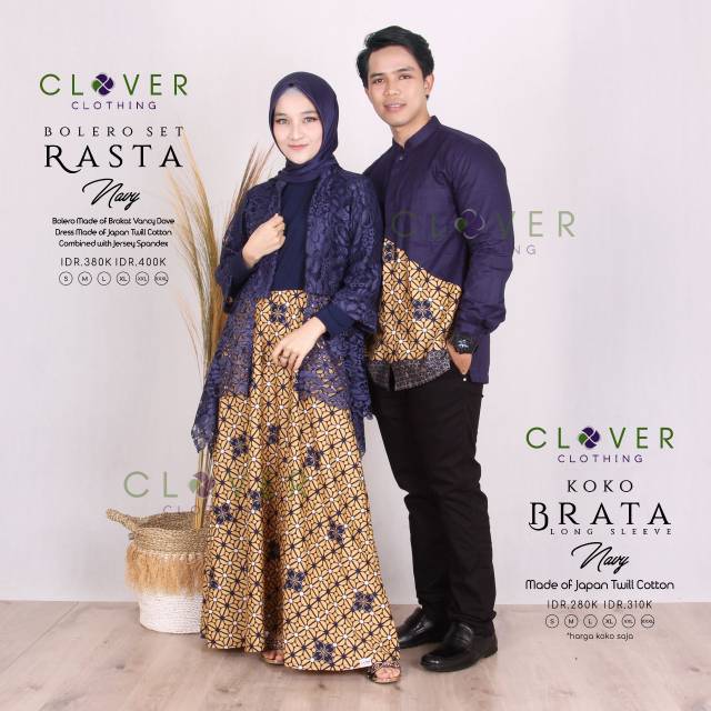 Baju Couple By Clover Clothing Bisa Sarimbit Keluarga Baju Batik Couple Shopee Indonesia