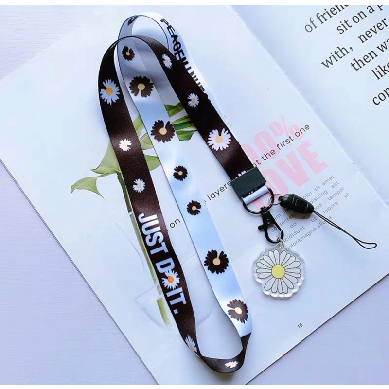 [ Vhieshop ] Gantungan Tali hp Gantungan Flashdisk Gantungan ID Card Motif Girl Gantungan Lanyard