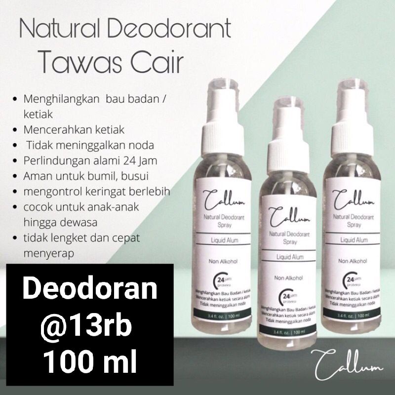 Callum Deodoran Tawas