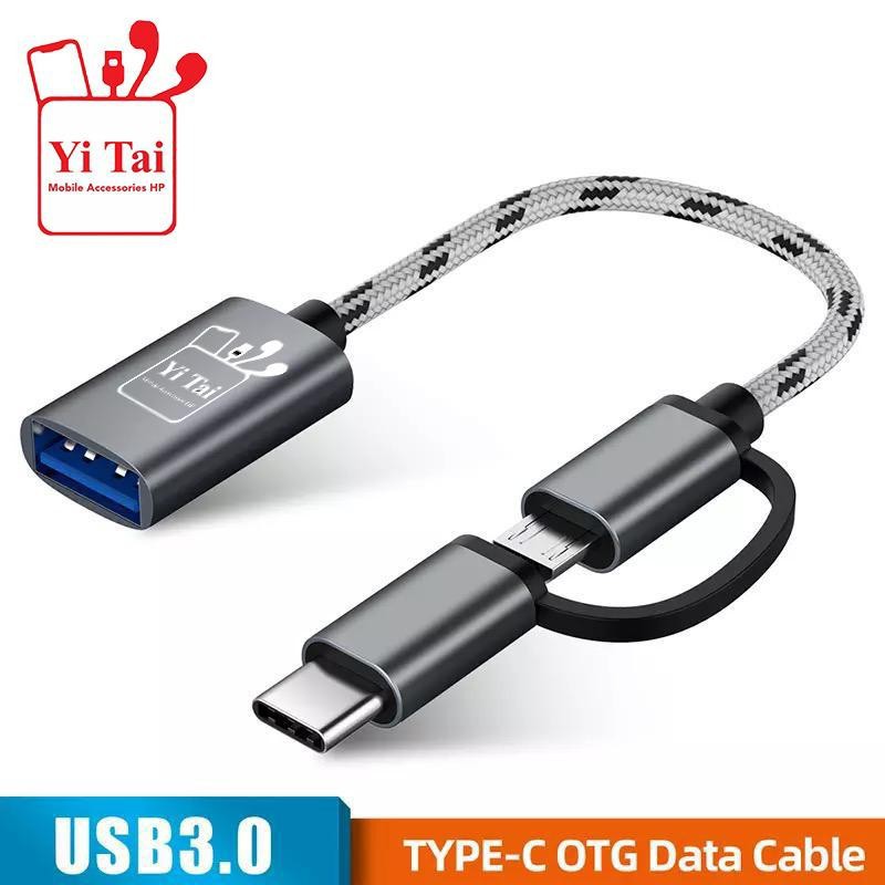 OTG YI TAI 2IN1 TYPE C MICRO USB YT-21 YT-22 - SC