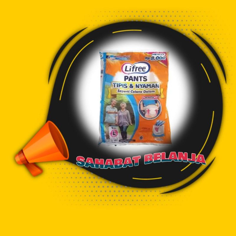 Lifree popok celana dewasa L