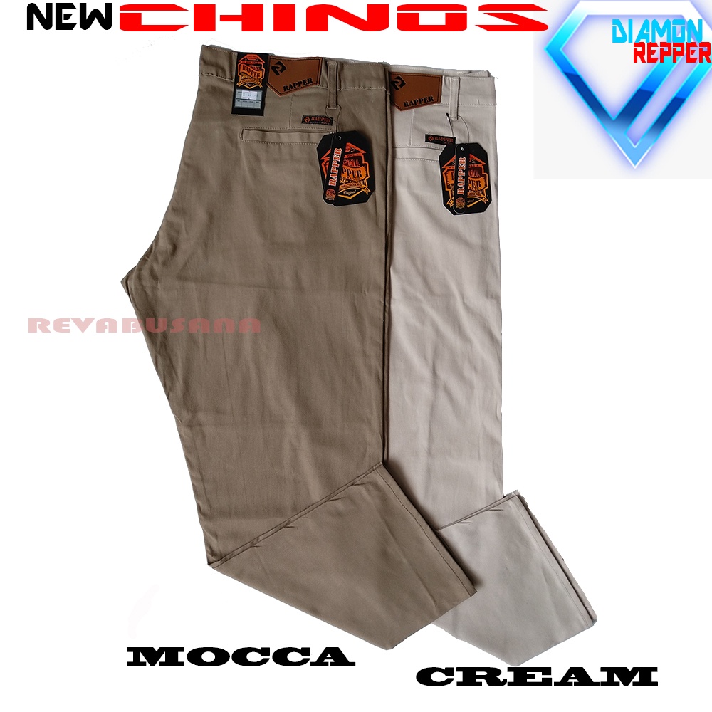 BIG SIZE Celana Pria Chino Panjang Jumbo Reguler Chinos Melar Badan Gemuk